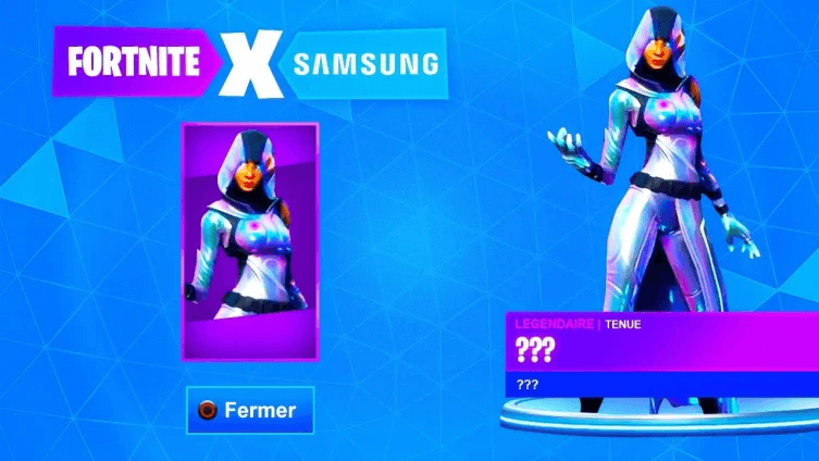 “Fortnite x 优衣库”&“Fortnite x 三星"   图 / © Fortnite via YouTube