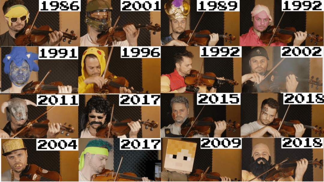 The Evolution of Game Music游戏音乐进化史（1972-2018）：4千万+浏览量  图 /© Rob Landes via YouTube